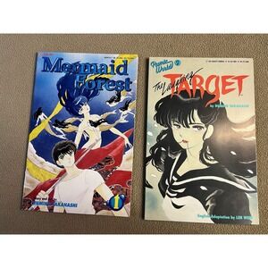 Rumiko Takahashi Mermaid Forest The Laughing Target Viz Select Comics Manga Lot